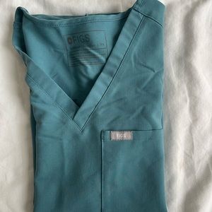 Figs scrub top hydrogreen Caterina